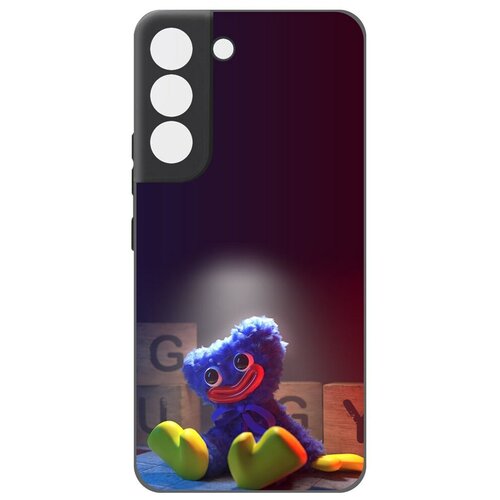 Чехол для телефона / накладка Krutoff Софт Кейс/ Хагги-Вагги/ Хаги Ваги игрушка для Samsung Galaxy S22+ черный