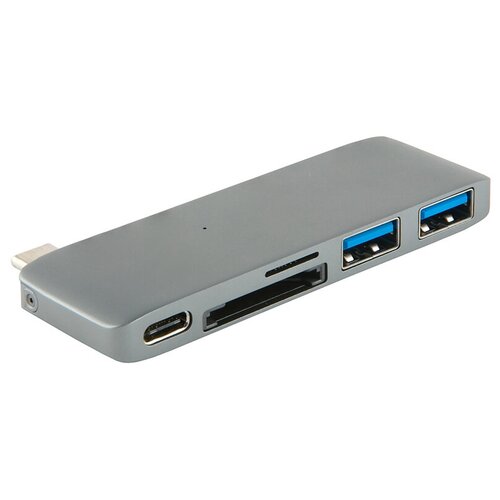 Red Line Type-C Multiport Adapter Grey УТ000012173