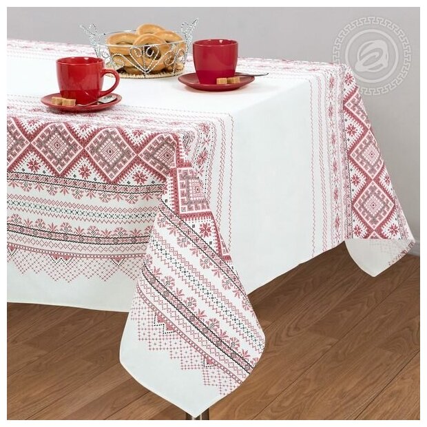 Скатерть столовая "Каравай" СБ.145х220