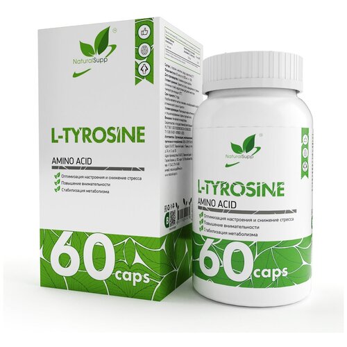 Л-Тирозин NATURALSUPP L-Tyrosine 500мг (60 капсул)