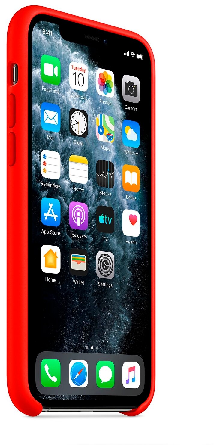 Чехол moonfish MF-LSC-042 (для Apple iPhone 11 Pro, цвет красный) — фото 1