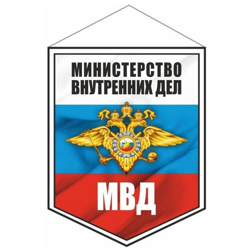 Вымпел 75х100мм, МВД, Арт рэйсинг