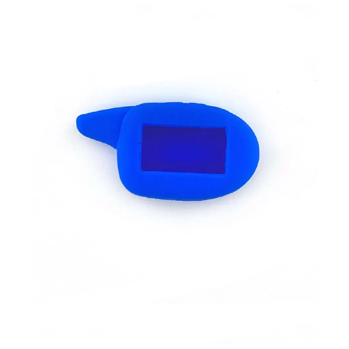 Чехол силиконовый Gcar для брелков Scher-Khan Magicar 7, 8, 9, 10, цвет синий