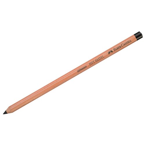 Комплект 6 шт, Пастельный карандаш Faber-Castell Pitt Pastel, цвет 199 черный faber castell набор карандашей pitt graphite 112997 черный 5 шт