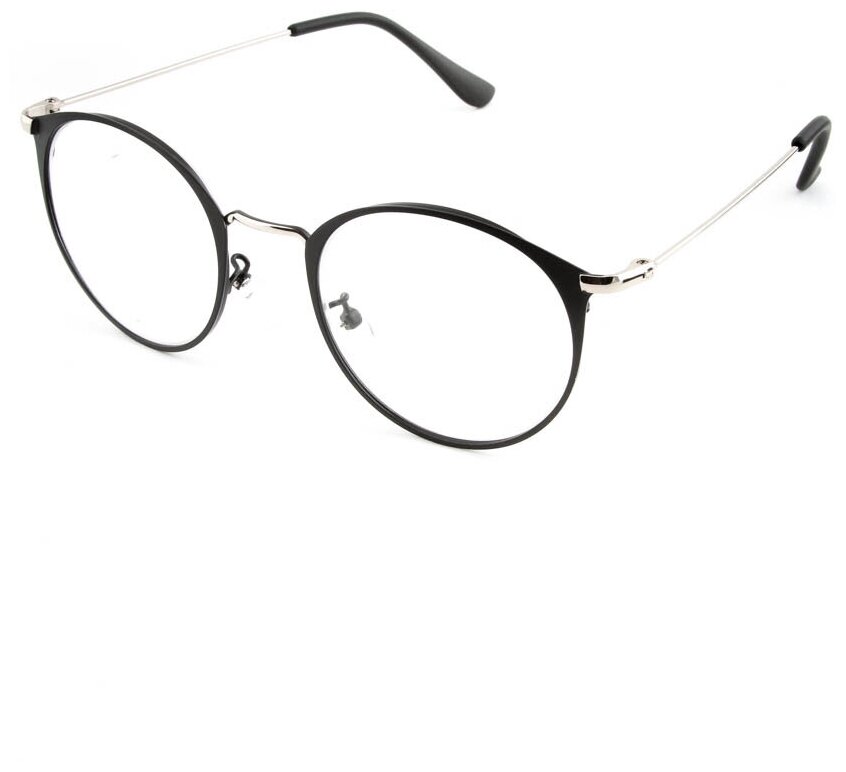 Готовые очки для чтения черные с диоптриями +3.00 футляр