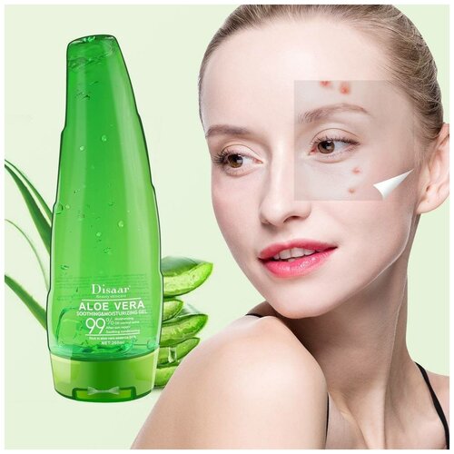 Гель алоэ вера Aloe 99%/ DISAAR/ Универсальный несмываемый/260мл