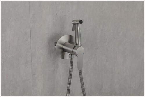 Изображение товара Гигиенический душ "Frap" F72801, встраиваемый, нержавеющая сталь