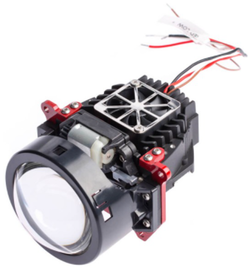 OPTIMA LENSBILEDES123000K Аз_Optima Premium Bi-LED Lens Element Series 3.0, 3000K, 12V, Shift Model, 1