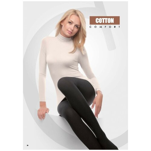 Теплые женские хлопковые колготки Conte Elegant COTTON 150