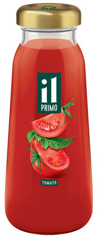 Сок IL Primo томатный с солью с мякотью 0,2л. 8 шт/уп.
