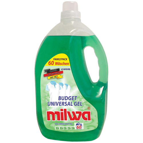 Универсальный гель для стирки Milwa Budget Universal Gel 3 л.