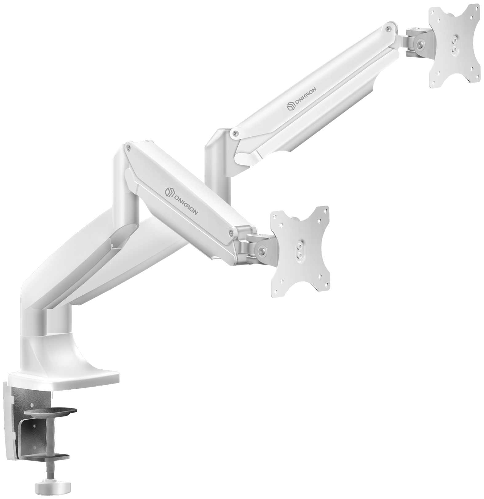 Настольный кронштейн для 2х мониторов 13"-32" ONKRON G200 White