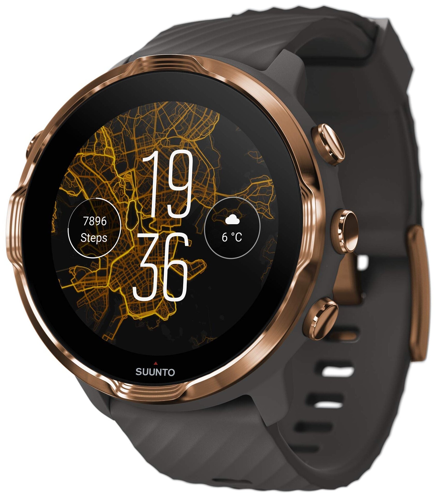 Умные часы SUUNTO 7, graphite copper