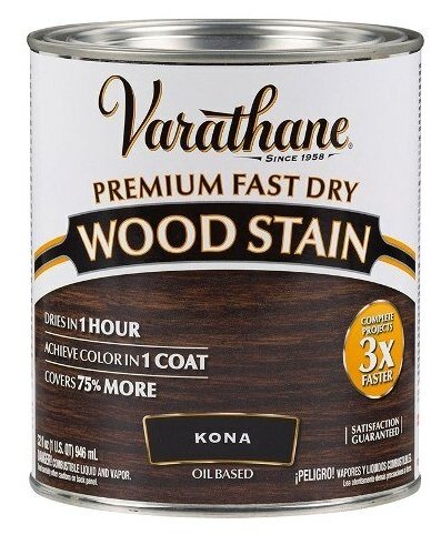 Varathane Premium Fast Dry Wood Stain тонирующее прозрачное масло для дерева (ранняя америка 0946 л)