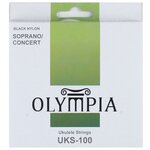 Струны для укулеле сопрано/концерт Olympia UKS-100 - изображение