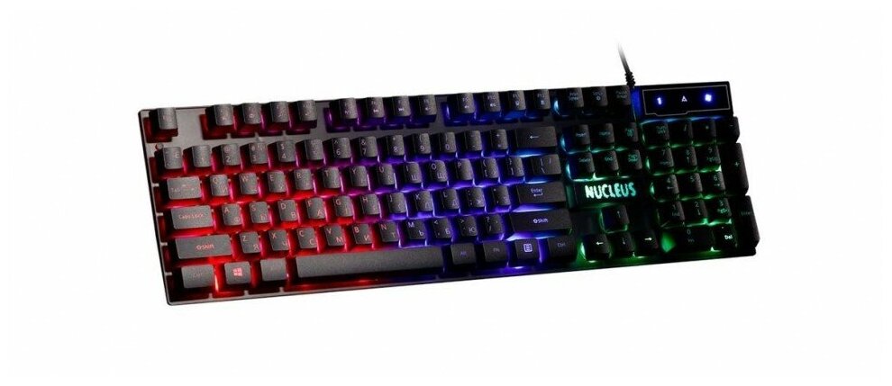 Игровая клавиатура мультимедийная Smartbuy RUSH Nucleus USB SBK-320G-K черная