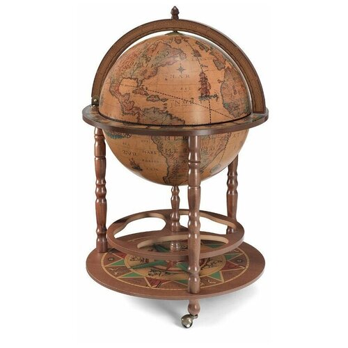 Глобус-бар Zoffoli напольный, с подставкой д/бутылок, д.50 см, 60х91h, 88