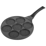Сковорода для оладий, панкейков, оладьев, оладница сковородка 26 см - изображение