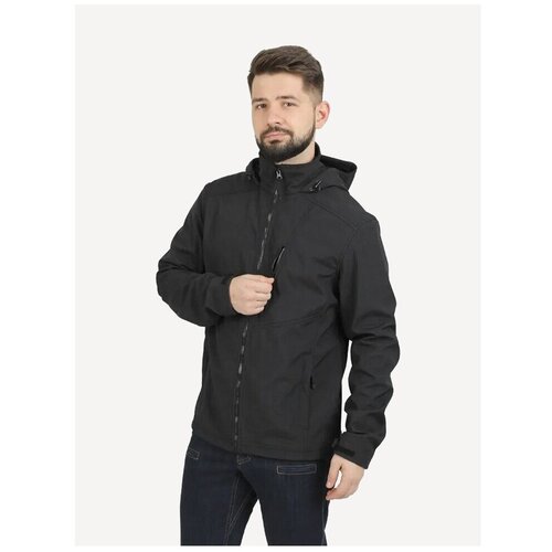 Куртка Сплав Granite SoftShell черная 46/170-176