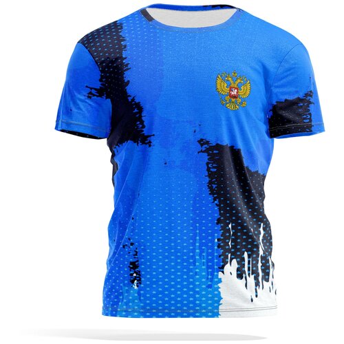 фото Футболка panin brand, размер xl, синий, голубой