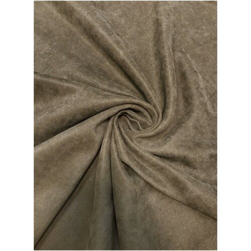 Купить Портьерная ткань для пошива штор Канвас высота 300 см, Нет бренда, коричневый