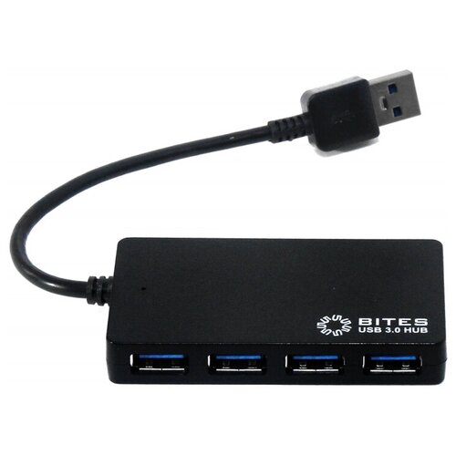 Хаб 5bites HB34-312BK Black USB 4xUSB 3.0 USB Plug