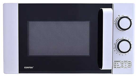 Микроволновая печь CENTEK CT-1585, белый - фото №2