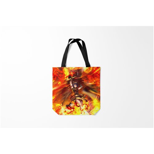 фото Сумка-шоппер / 40х40 см / геймерам / genshin impact сян лин z burnettie