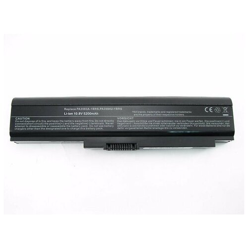 Для Toshiba Satellite U300-153 (5200Mah) Аккумуляторная батарея ноутбука