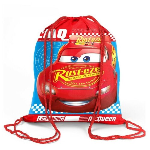 Мешок для обуви 420 х 350, Тачки 