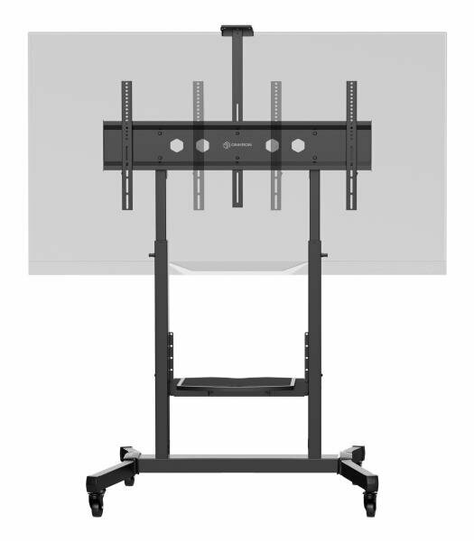 ONKRON стойка для телевизора с кронштейном 50-100, мобильная, чёрная TS1991
