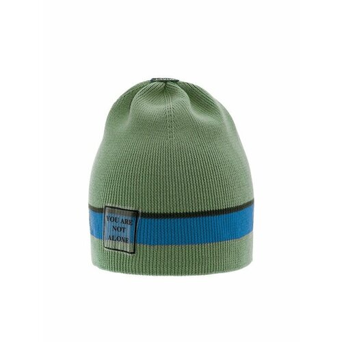 фото Шапка mialt, размер 50-52, хаки