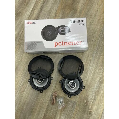 Автомобильные колонки 13 см Pcinener TS-1341 Комплект 2шт провода для подключения Коаксиальные акустические колонки 181900₽