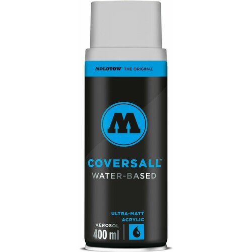 Аэрозольная акриловая краска для граффити и дизайна Molotow Coversall Water Based #238 / 358238 pebble grey