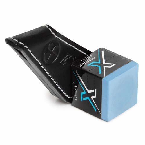 фото Держатель для бильярдного мела мезз / mezz exceed magnetic chalk holder магнитный черный