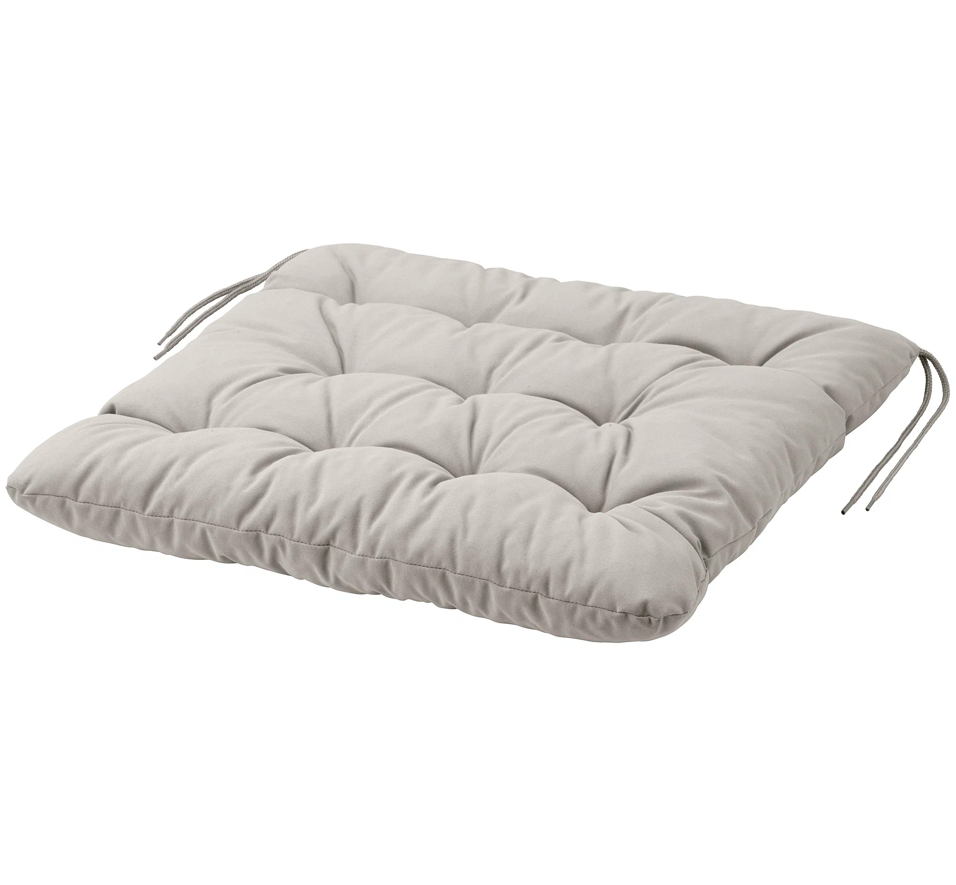 фото Подушка на стул икеа куддарна, 50 x 50 см, серый