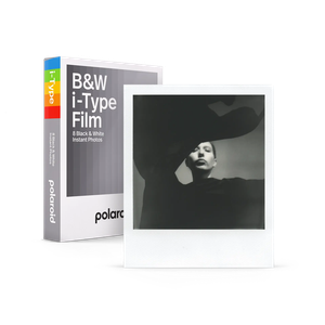 Картридж Polaroid i-Type B&W film, белые рамки, ч/б снимки, 8 кадров