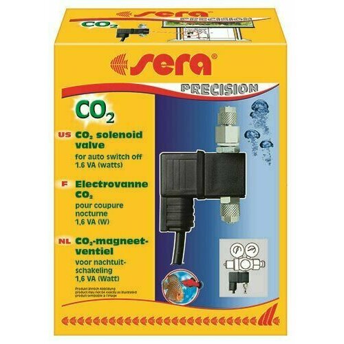Электромагнитный клапан Sera Flore CO2 для СО2 систем, 2 Вт установка для подачи со2 sera flore co2