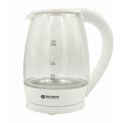 GELBERK Чайник GELBERK GL-472 стекло белый 105500₽