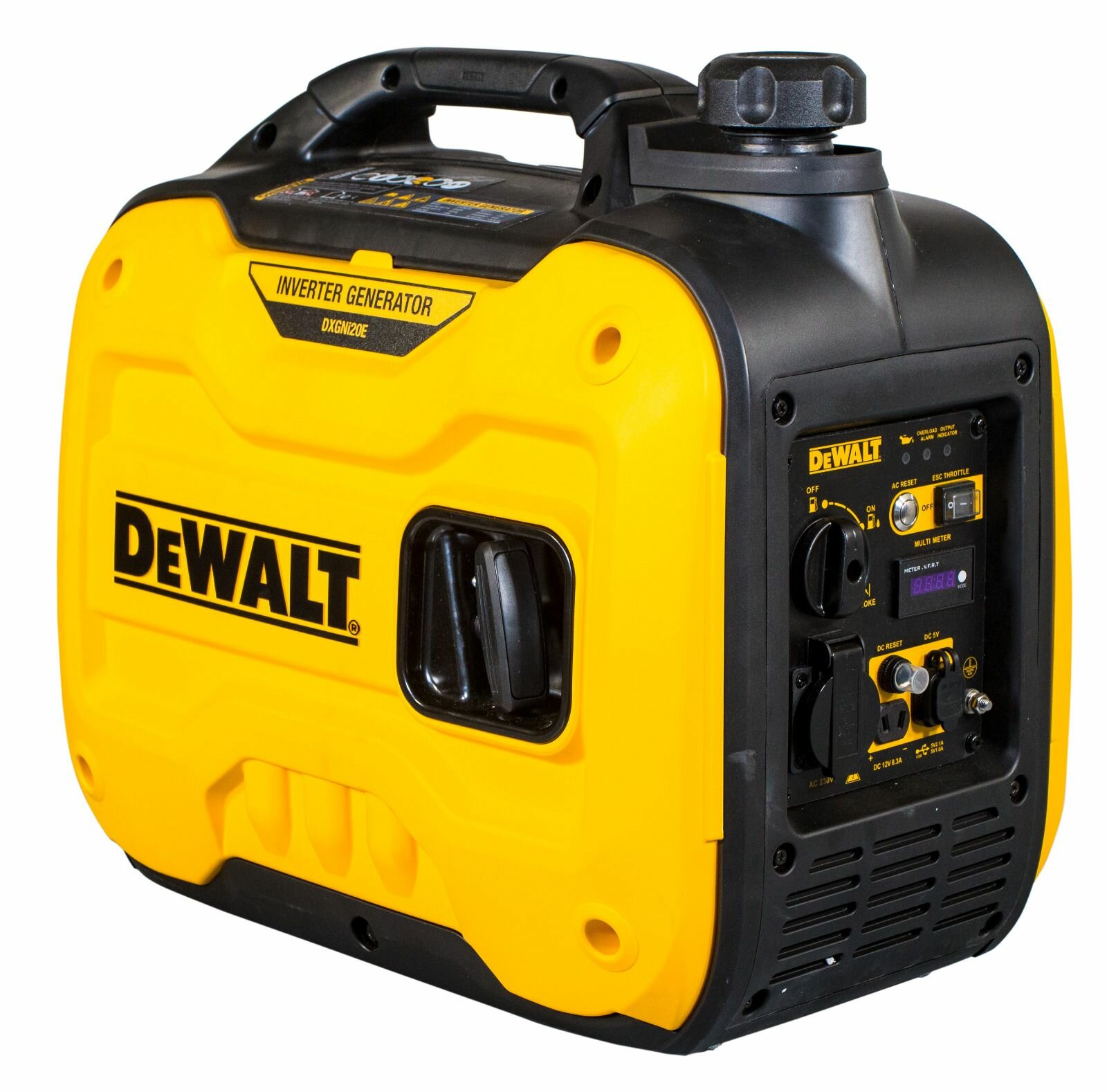 Инвенторный генератор DEWALT, 2000 Вт, 230 В, 80 см , DXGNi20E - фотография № 2