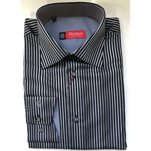Рубашка Vester, размер 40/170, черный