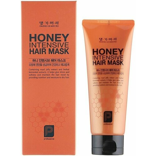 маска для волос восторг DAENG GI MEO RI Маска для волос питатетельная с экстрактом меда HONEY INTENSIVE HAIR MASK 150