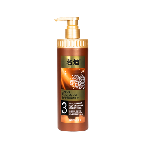 Кондиционер для волос питательный, с экстрактом имбиря MINGDI Ginger Scalp Boost Nourishing Conditioner 480 мл кондиционер для волос rusk кондиционер для волос питательный с гуараной и имбирем sensories calm guarana and ginger nourishing conditioner