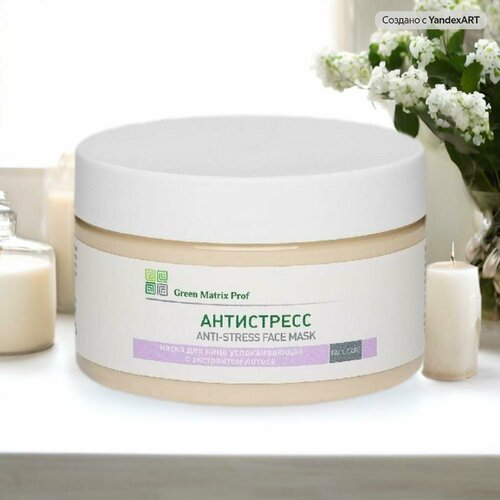 Маска для лица успокаивающая Антистресс, Green Matrix Prof, 250 мл
