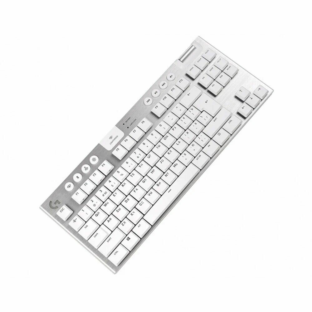 Клавиатура беспроводная LOGITECH G915 TKL Lightspeed White (920-010117)