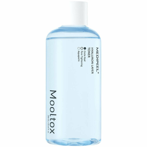 Ультраувлажняющий тонер MEDI-PEEL Hyaluronic Acid Layer Mooltox Toner, 300 ml.