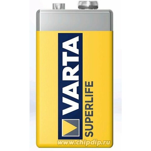 2022 6F22 Элемент питания солевой Super Heavy DutySuperlife крона 1шт 9В 599₽