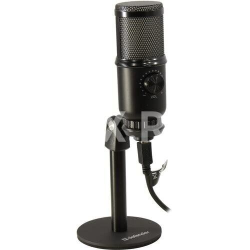 Игровой стрим микрофон Defender Glow GMC 400 Black