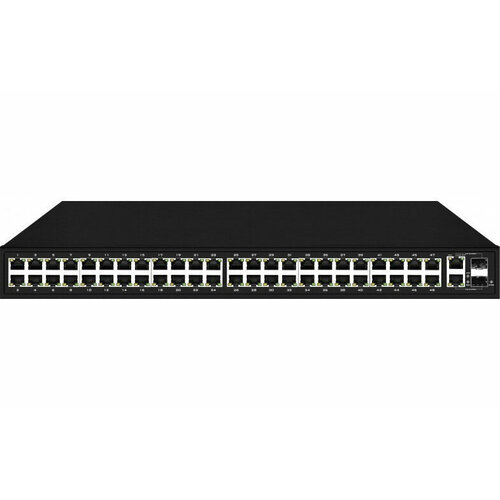 PoE коммутатор Fast Ethernet на 48 x RJ45 2 x GE Combo uplink портов Порты 48 x FE 10100 Base-T с поддержкой PoE IEEE 8023afat 2 x GE Co 71366₽