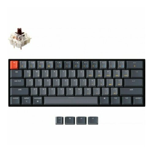 Клавиатура Keychron K12 RGB K12-B3-RU Gateron G Pro Brown 859500₽
